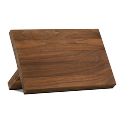 MAGNETIC KNIFE STAND, SOLID WALNUT