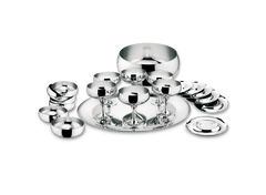 BARON - STAINELESS STEEL DESSERT SET FOR 6 PERSONS, 20 PIECES