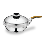 FRYING PAN 2,5LT 24CM URA, WITH LID